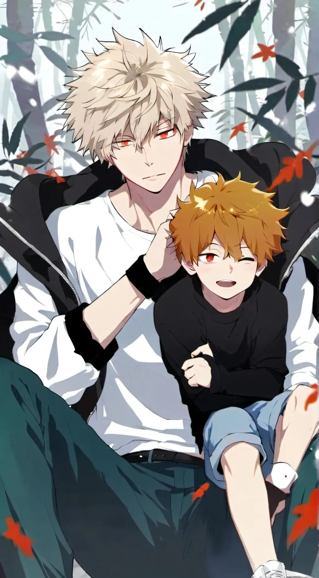 ai character: ~☆Bakugo ☆~ background