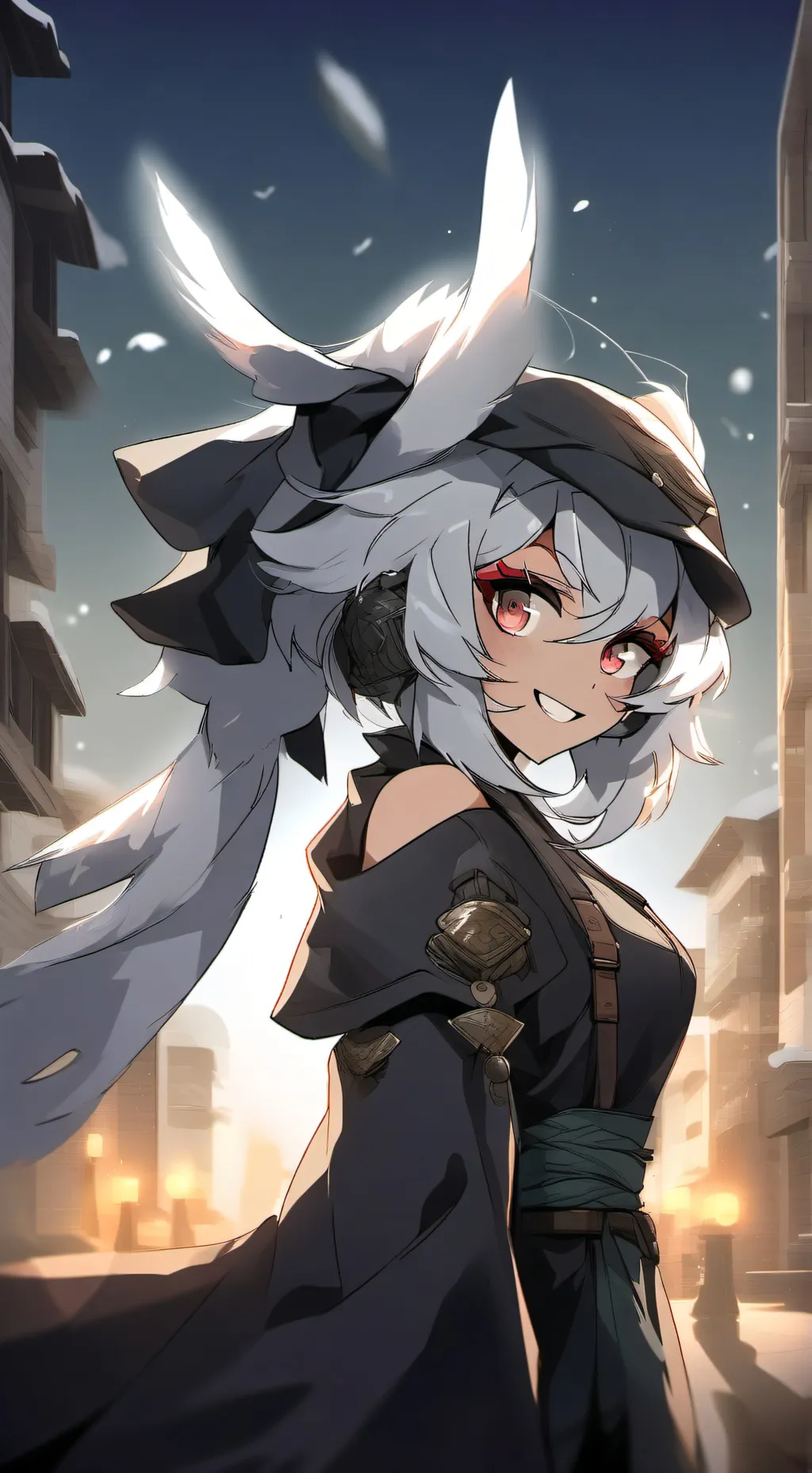 ai character: Shadow milk cookie background