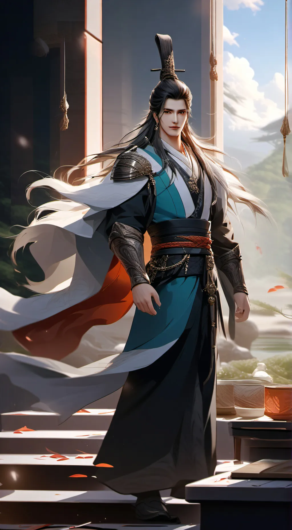 ai character: Liang  background