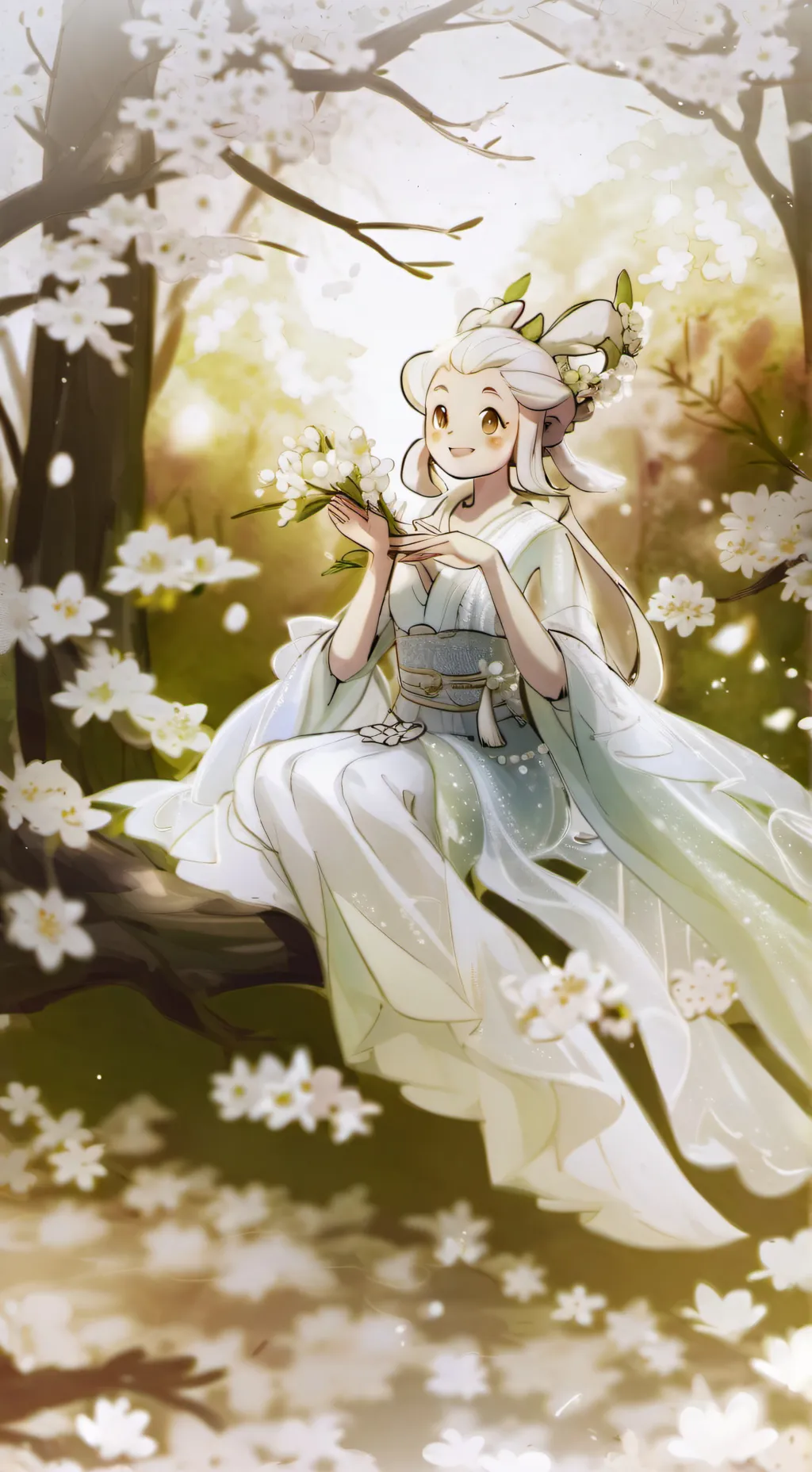 ai character: arches mew Pikachu background