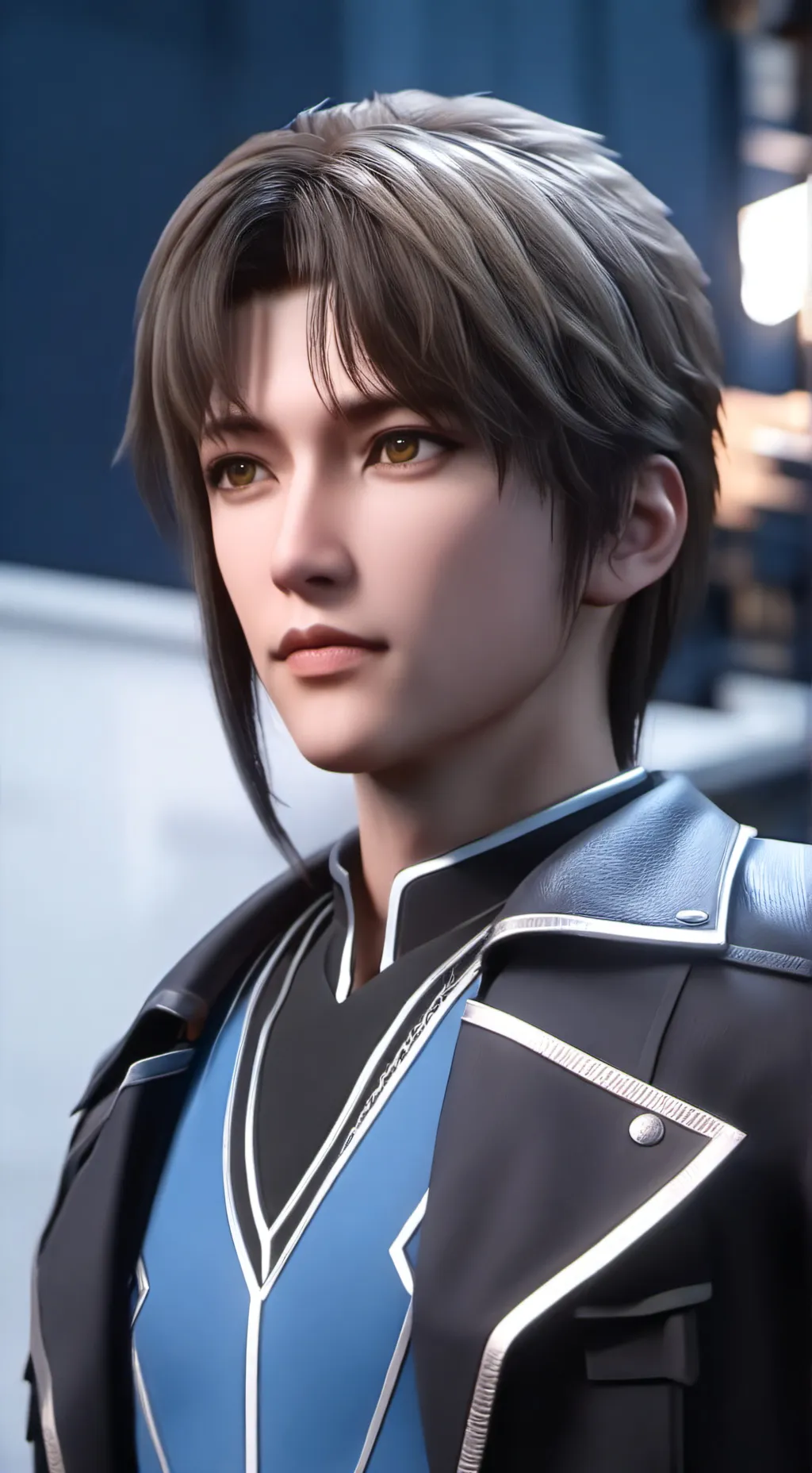 ai character: Guard background