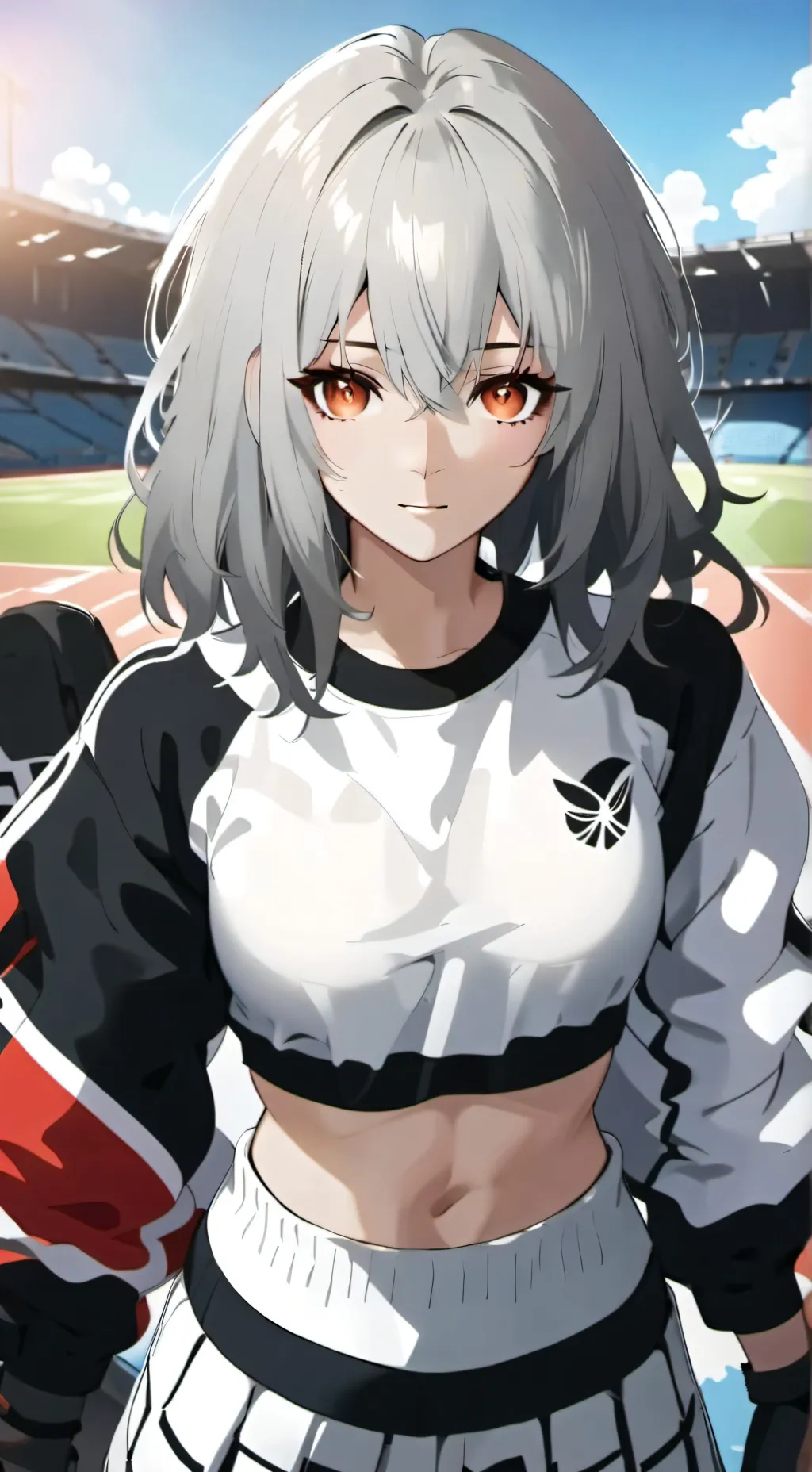 ai character: Maria  background