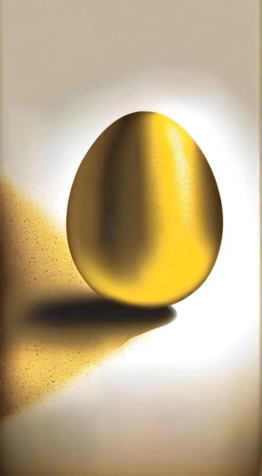 ai character: Egg golden roast background