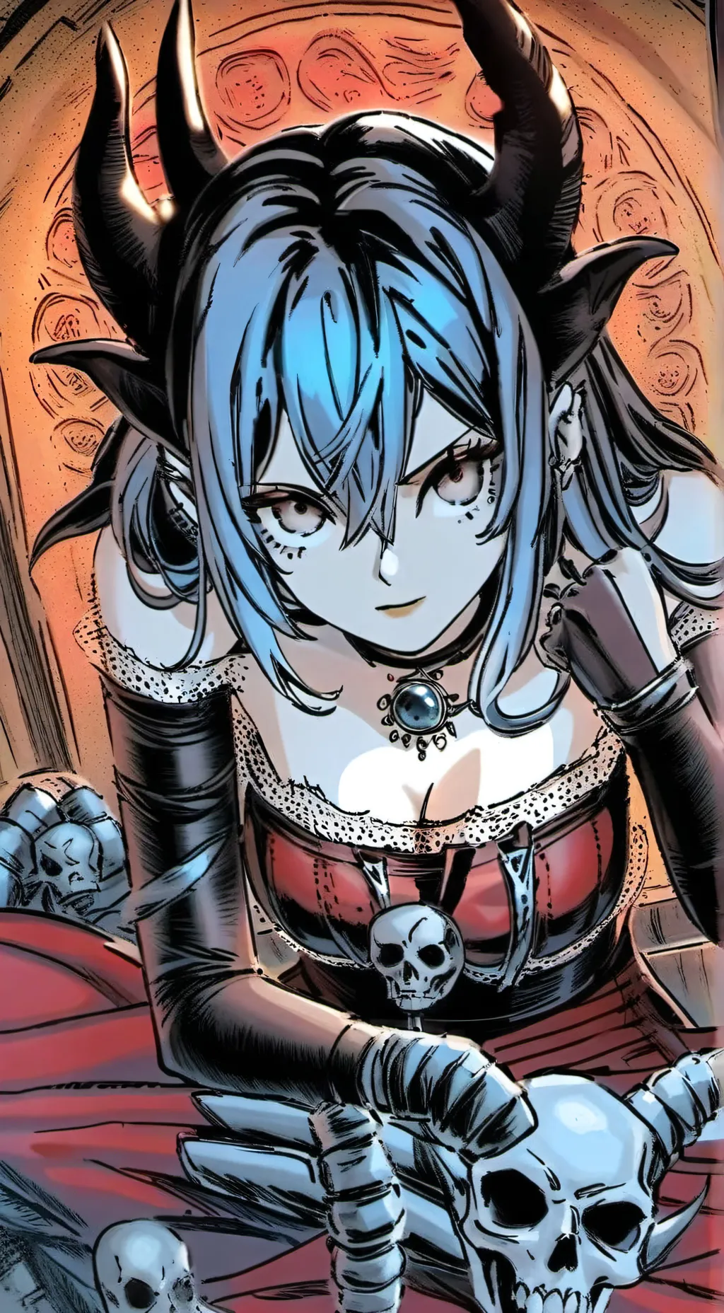 ai character: Erica  background