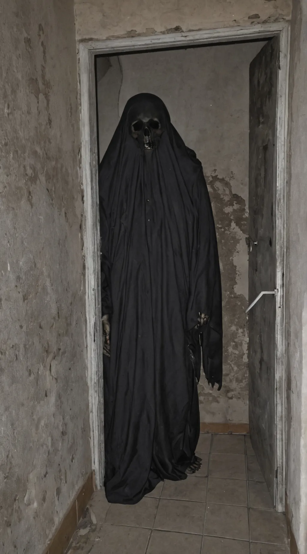 ai character: fantasma calavera background