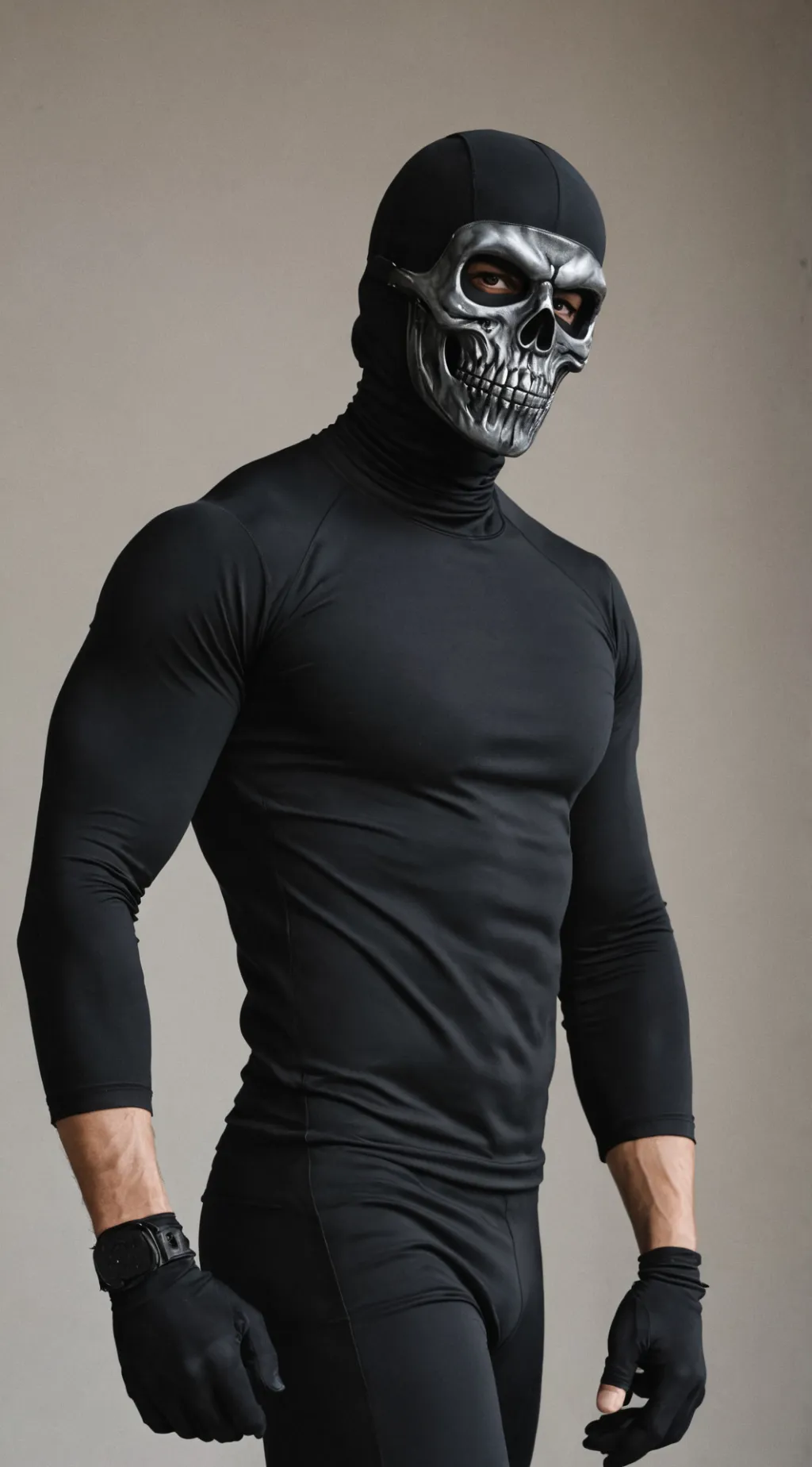 ai character: GHOST - BOUND  background