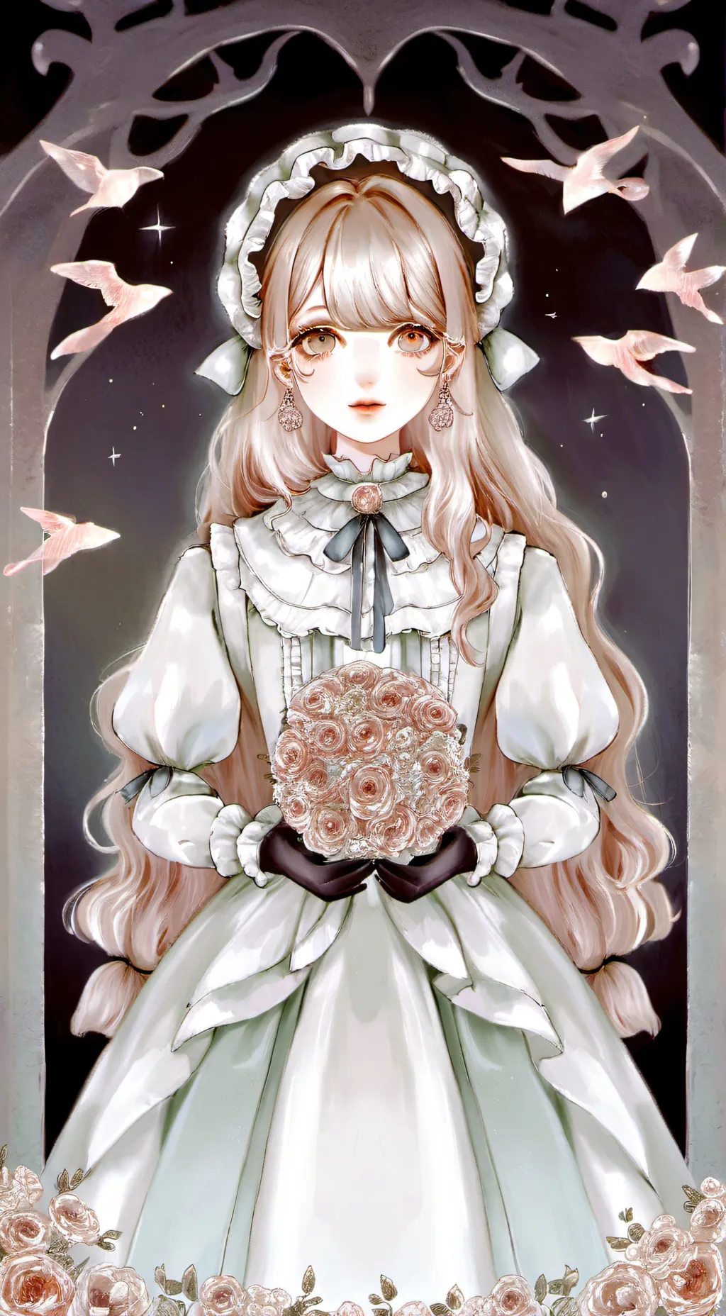 ai character: amiga apaixonada background