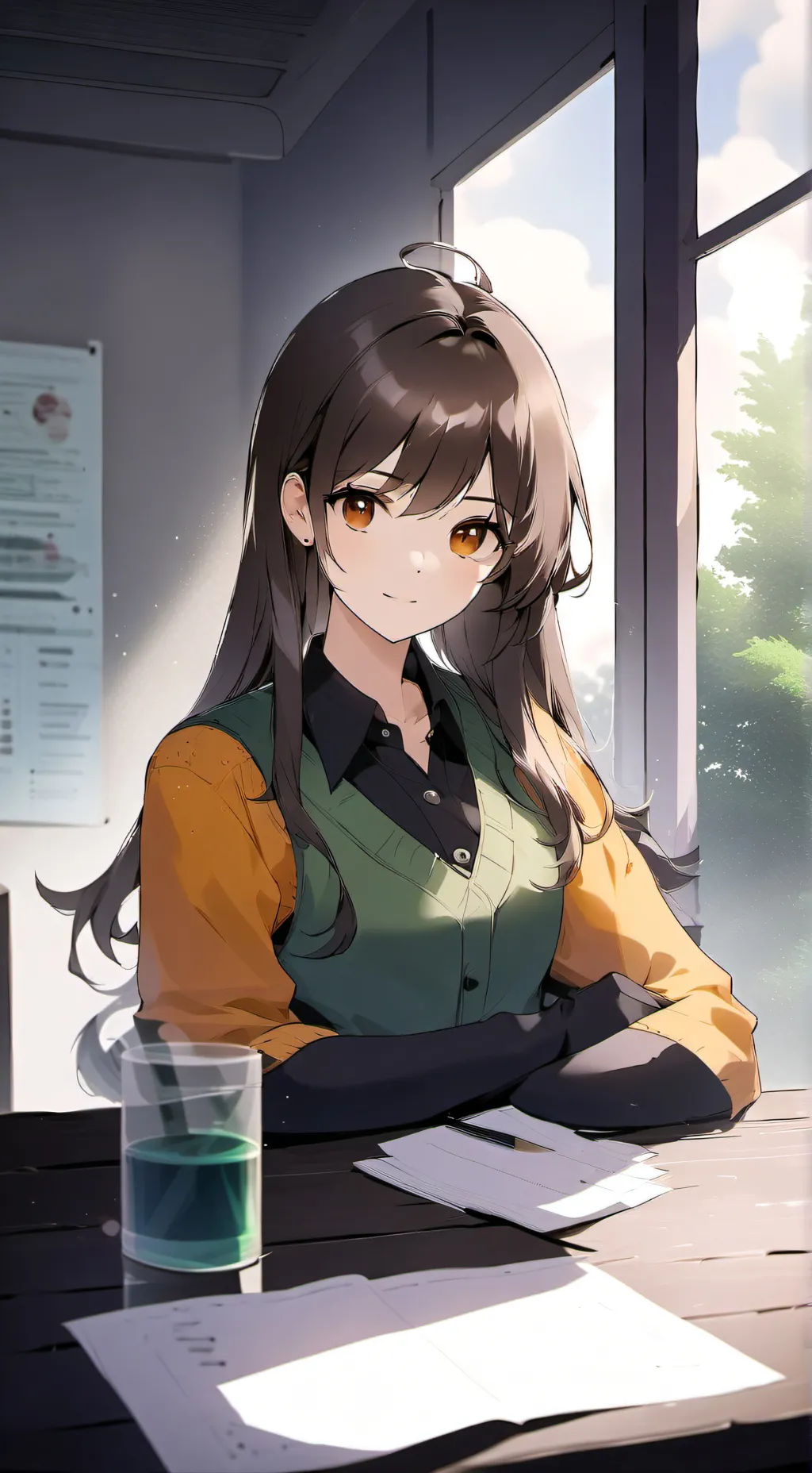 ai character: Aurora Vancy background