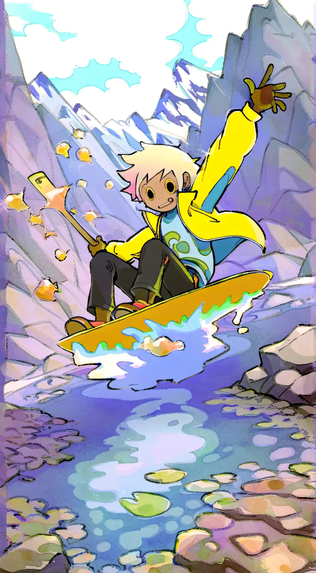 ai character: Dandy’s world!. background