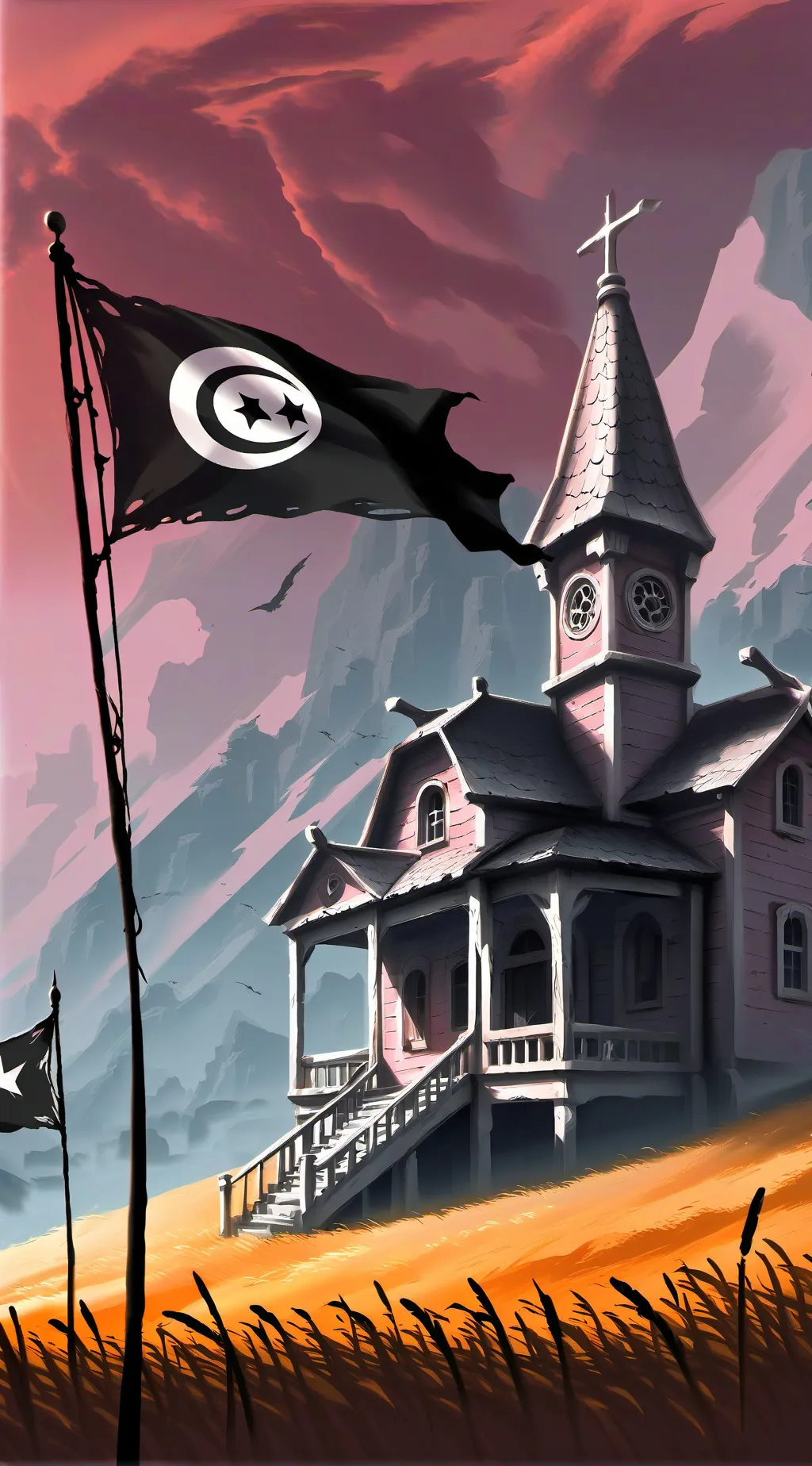 ai character: CB×Past background