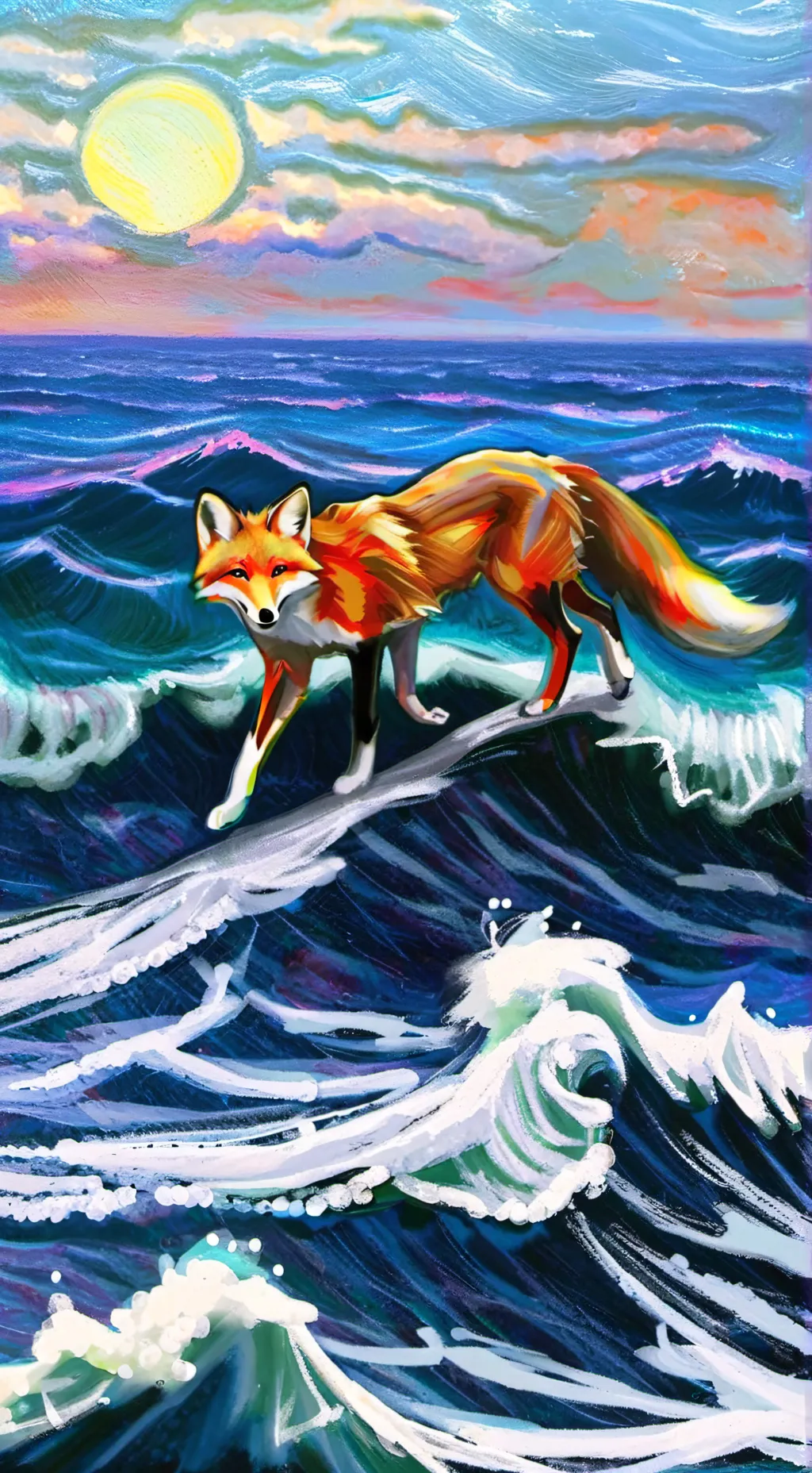 ai character: DW ROADTRIP. background