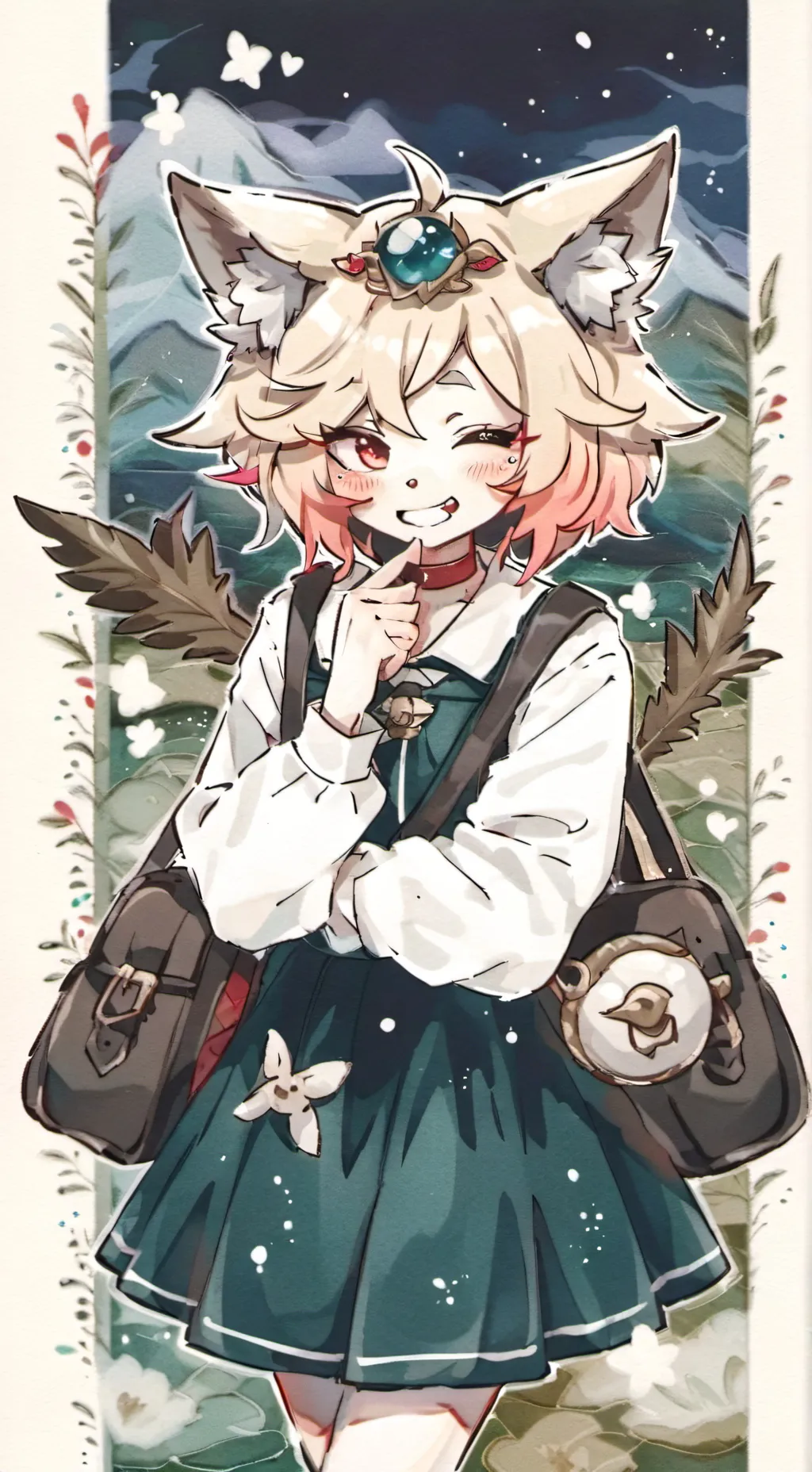 ai character: lila background