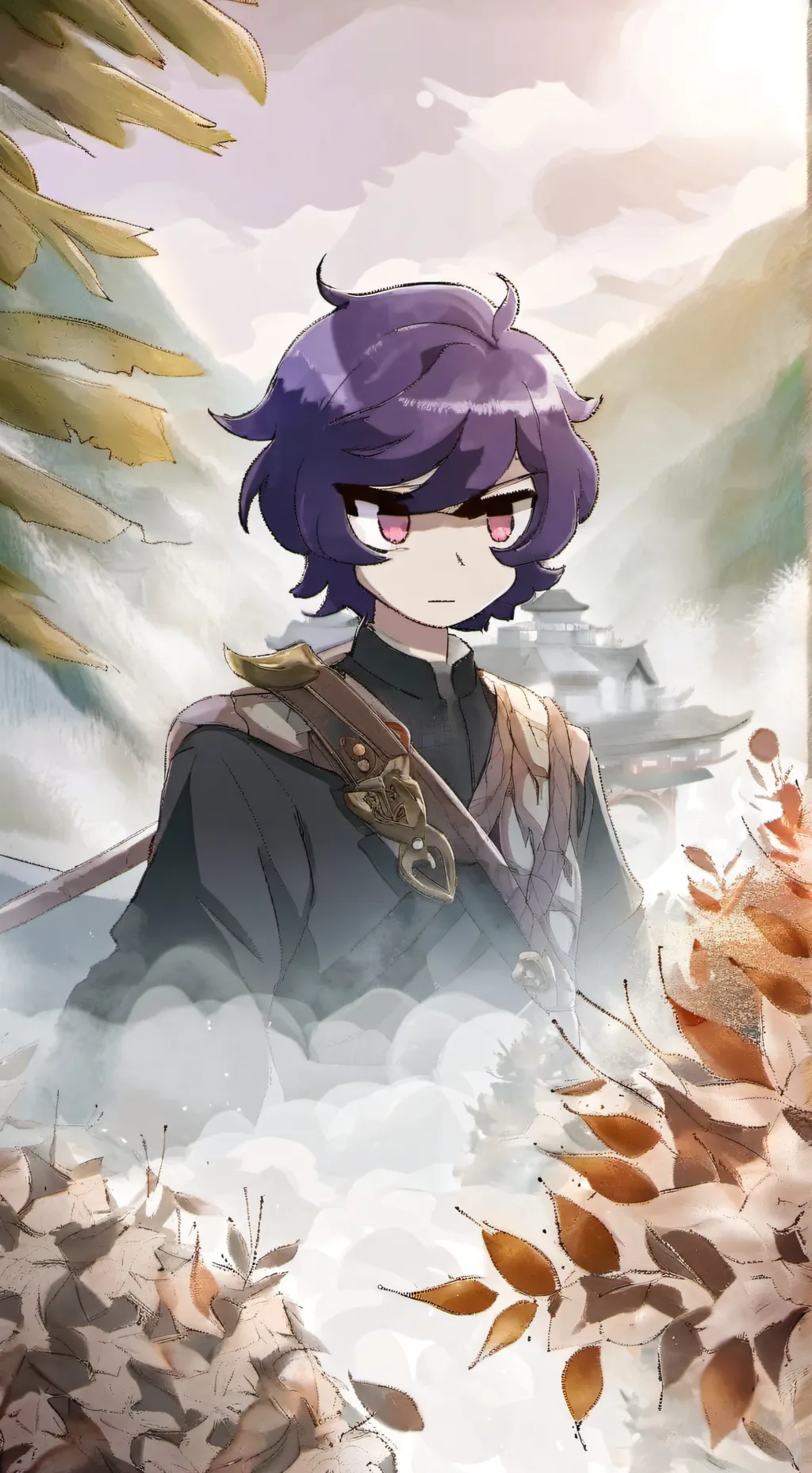 ai character: 🌸⭐️Uzi⭐️🌸 background