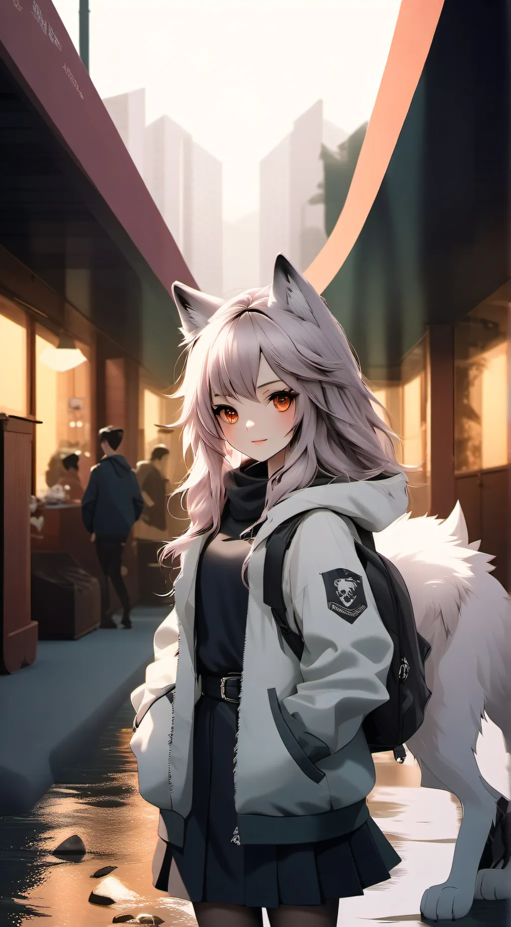 ai character: Idk background