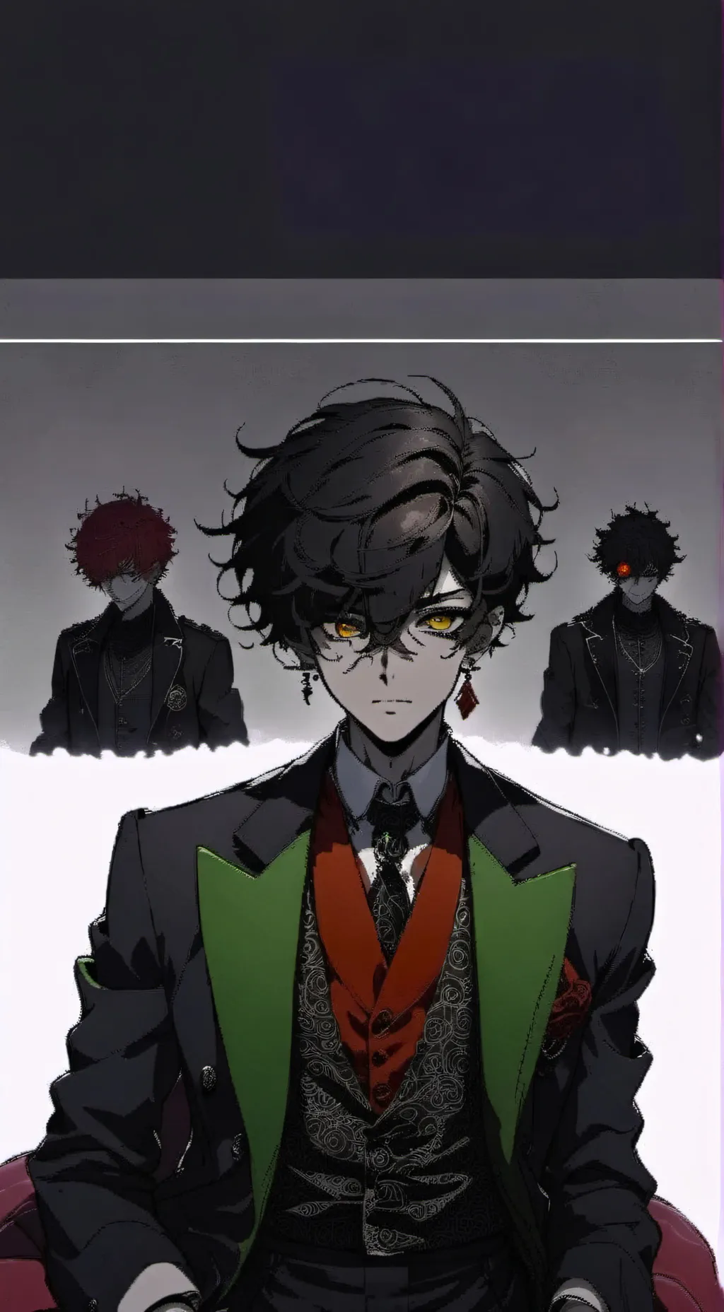 ai character: mike,Eduard,james, background