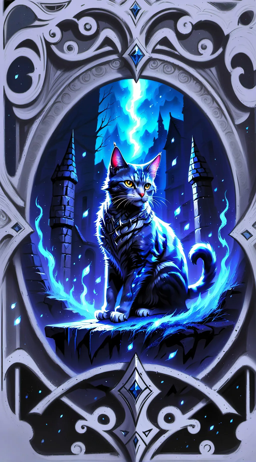 ai character: Share your Art!!  background