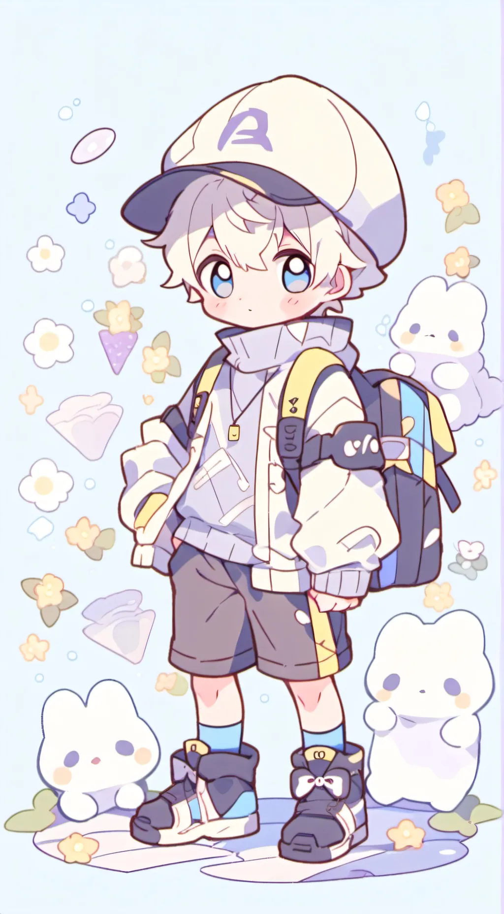 ai character: Aftons teleports background