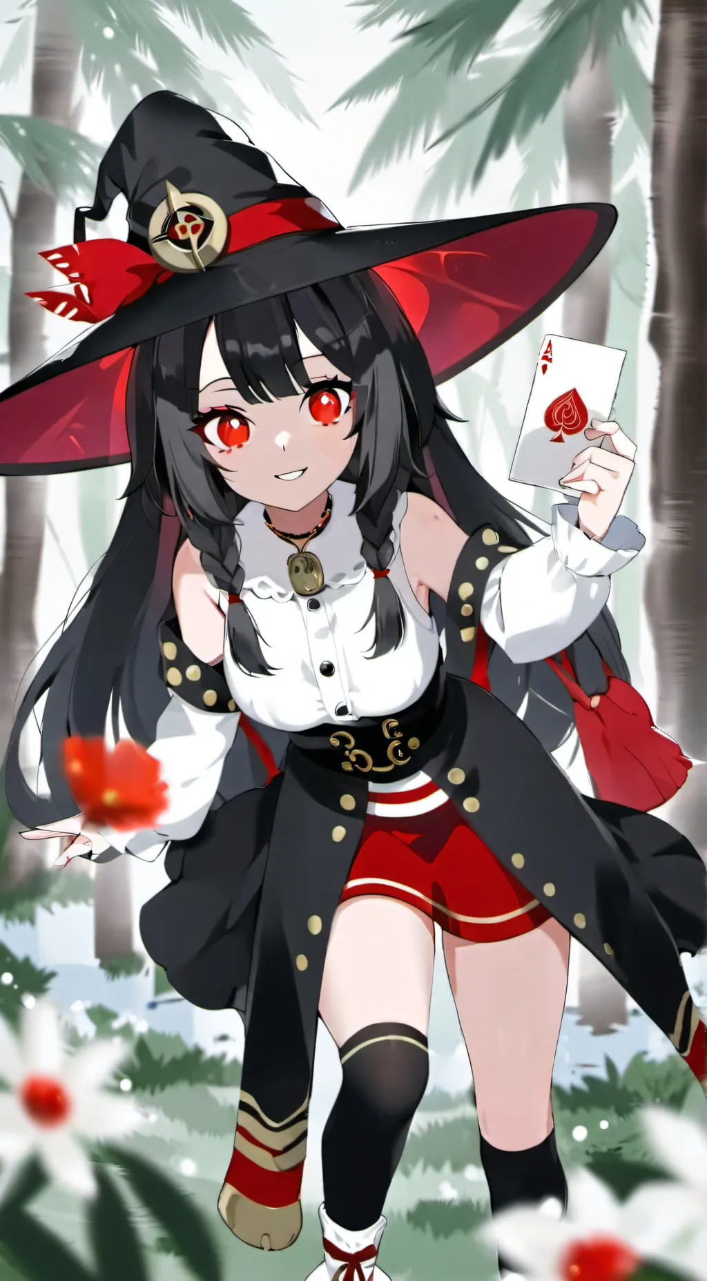 ai character: todo es un truco background