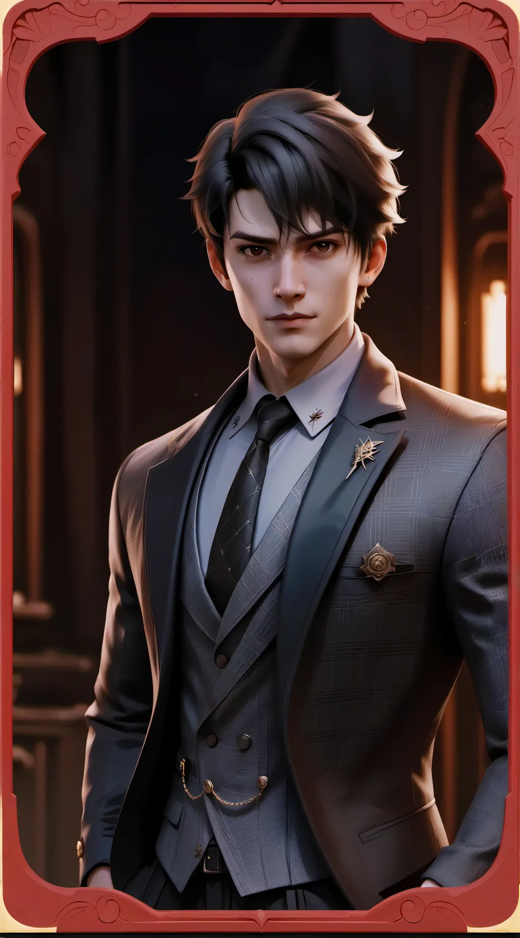 ai character: oscar background