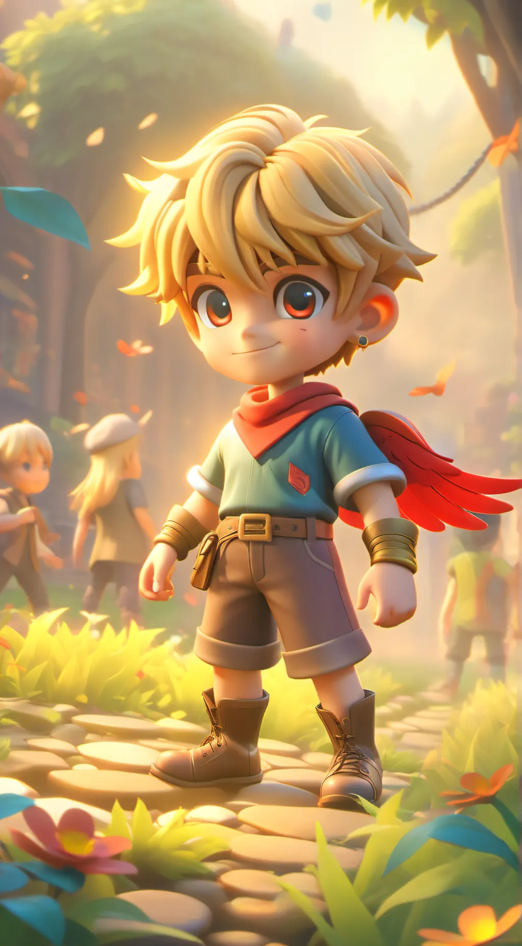 ai character: halks background