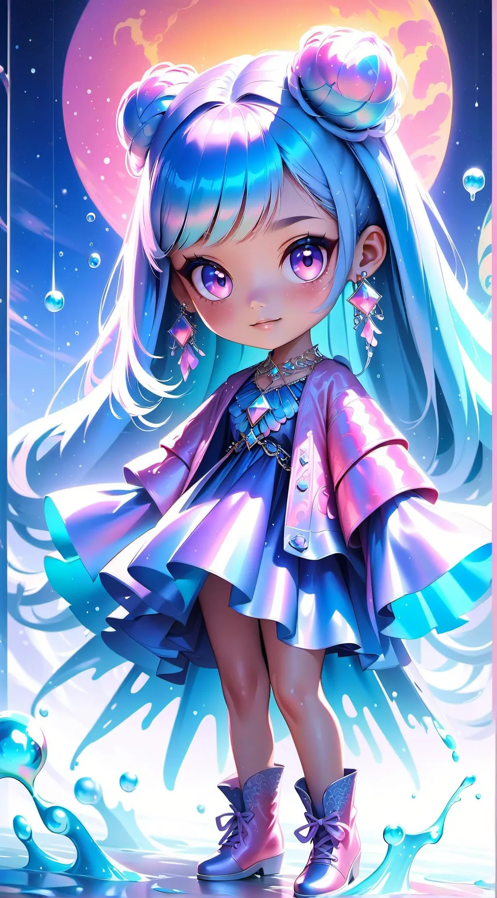 ai character: lila background