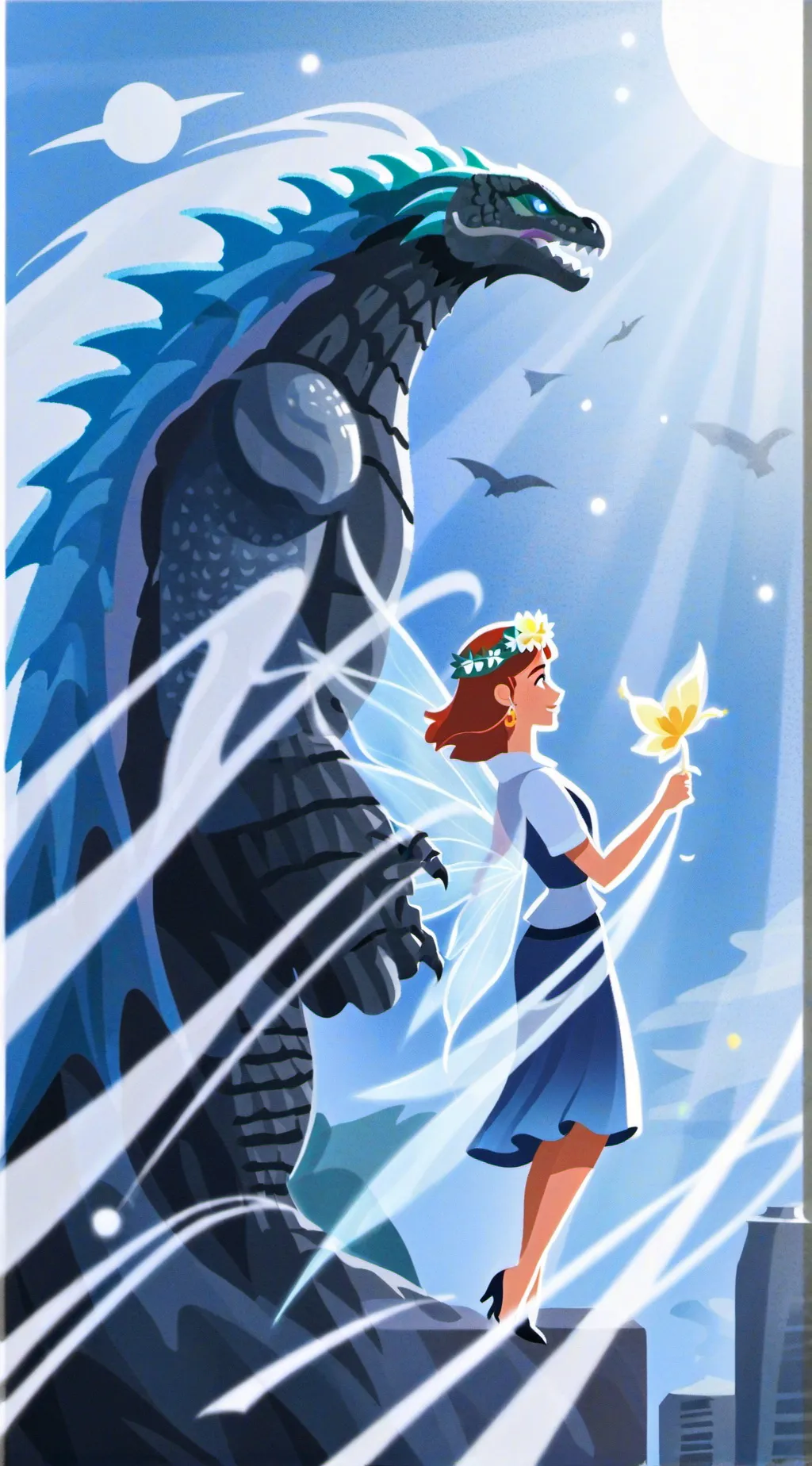 ai character: the dream background