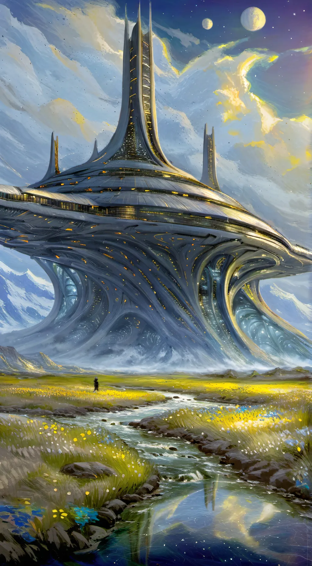 ai character: The Alien Base background