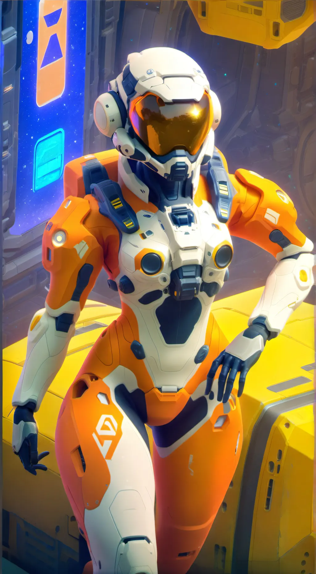 ai character: stinger  (cassy) background