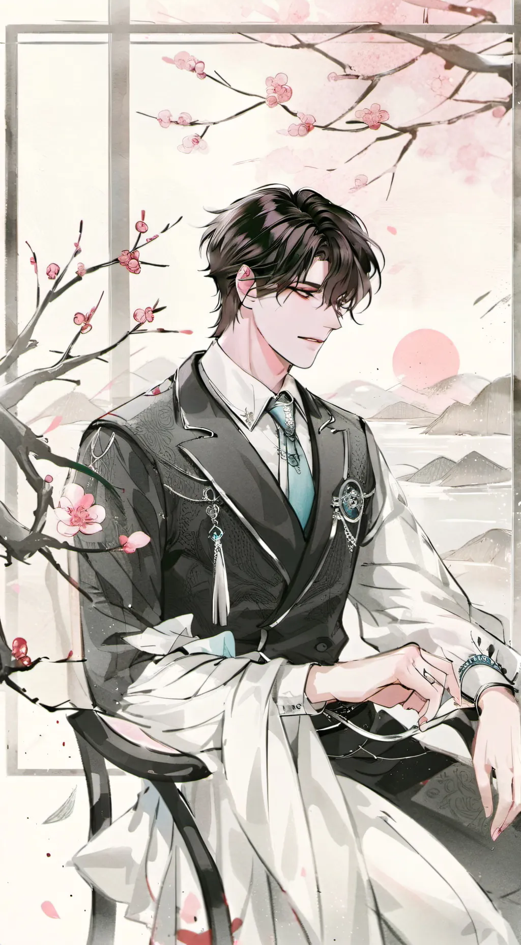 ai character: 傅景棉 background