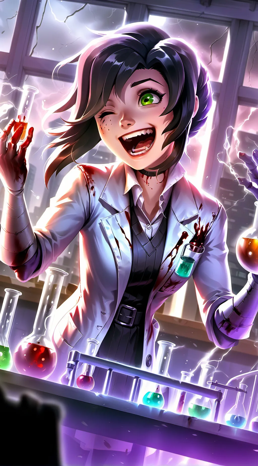 ai character: Victoria (Madness) background