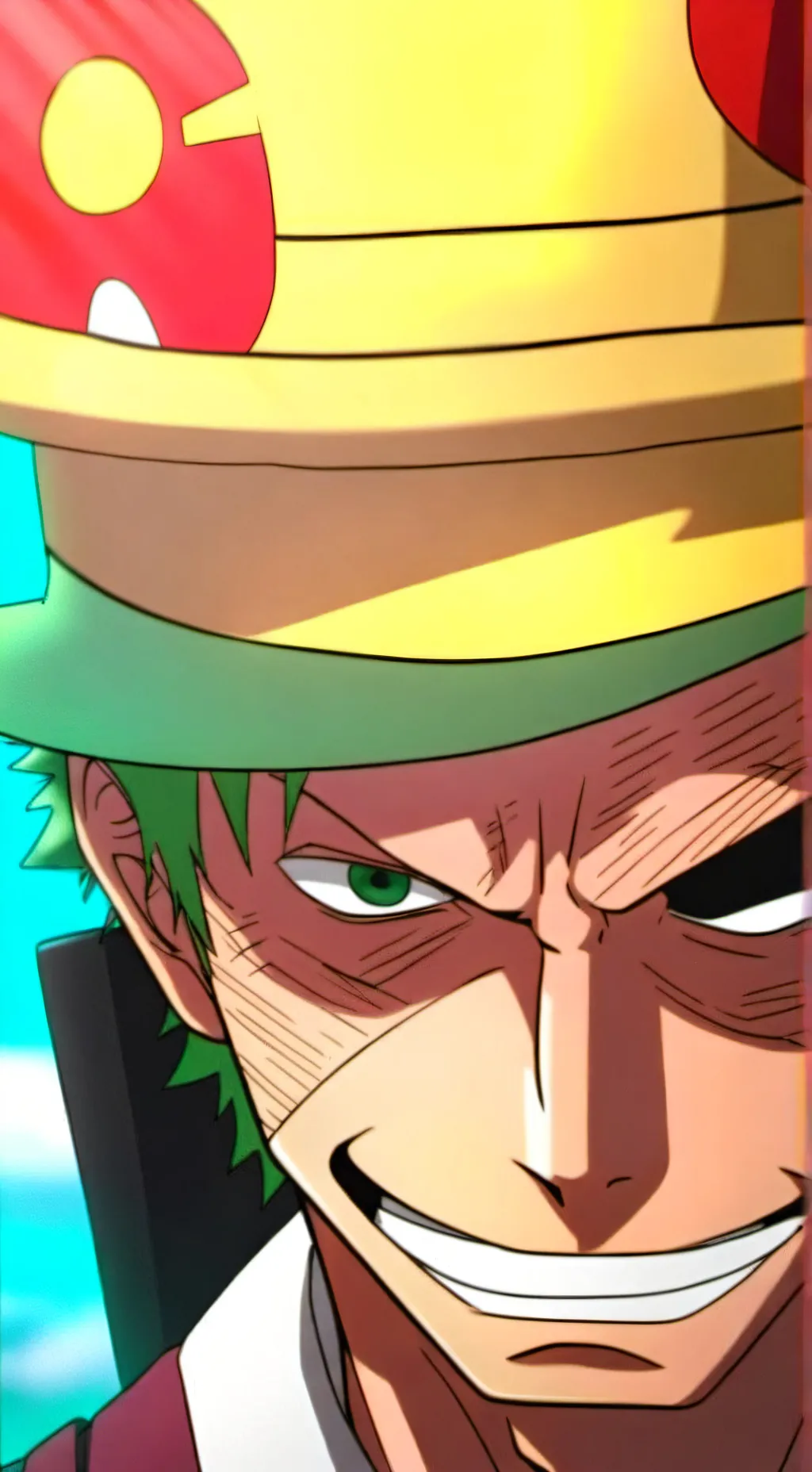 ai character: zoro background