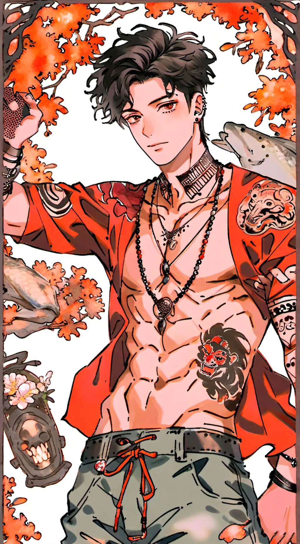 ai character: Seo background