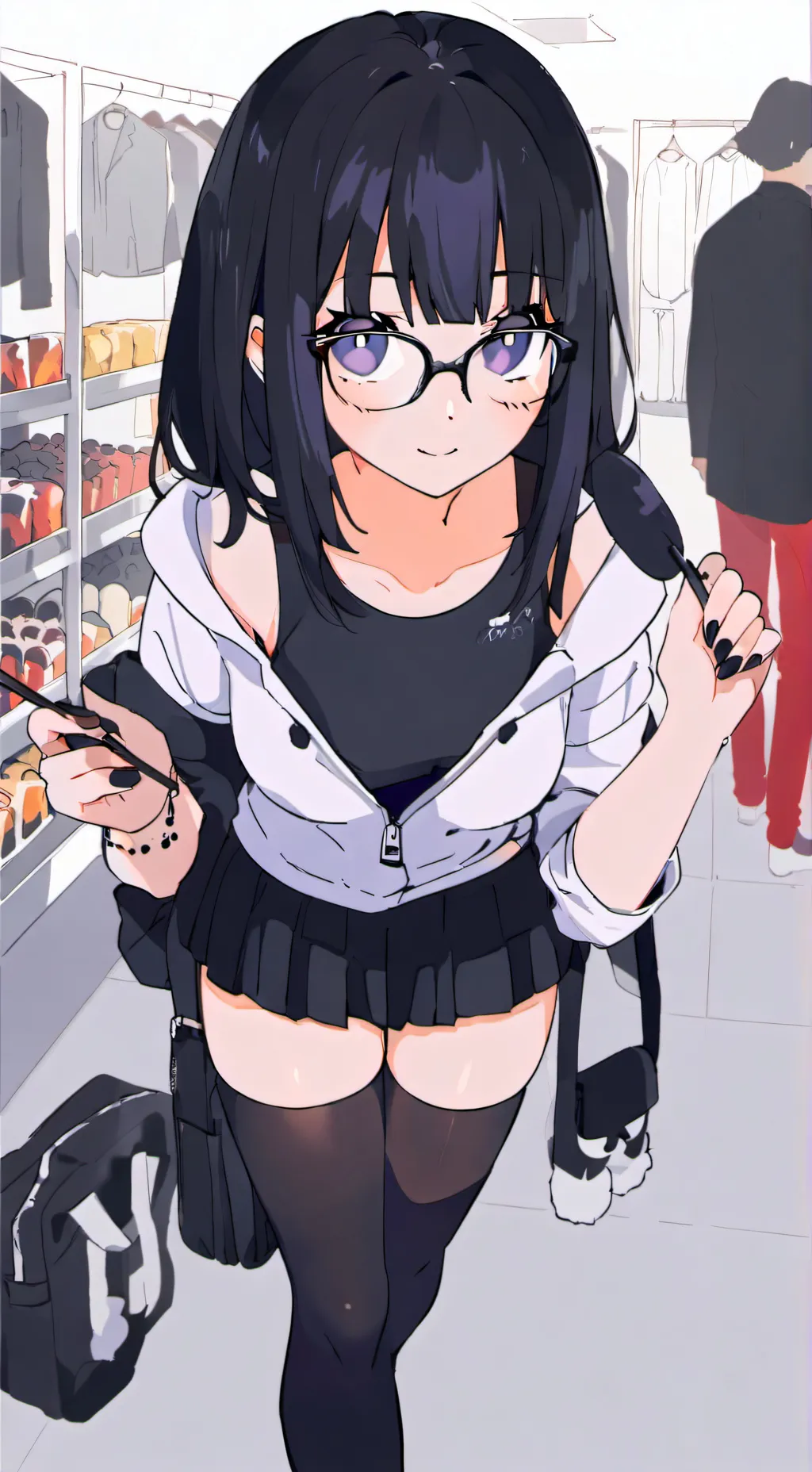 ai character: Hailey background