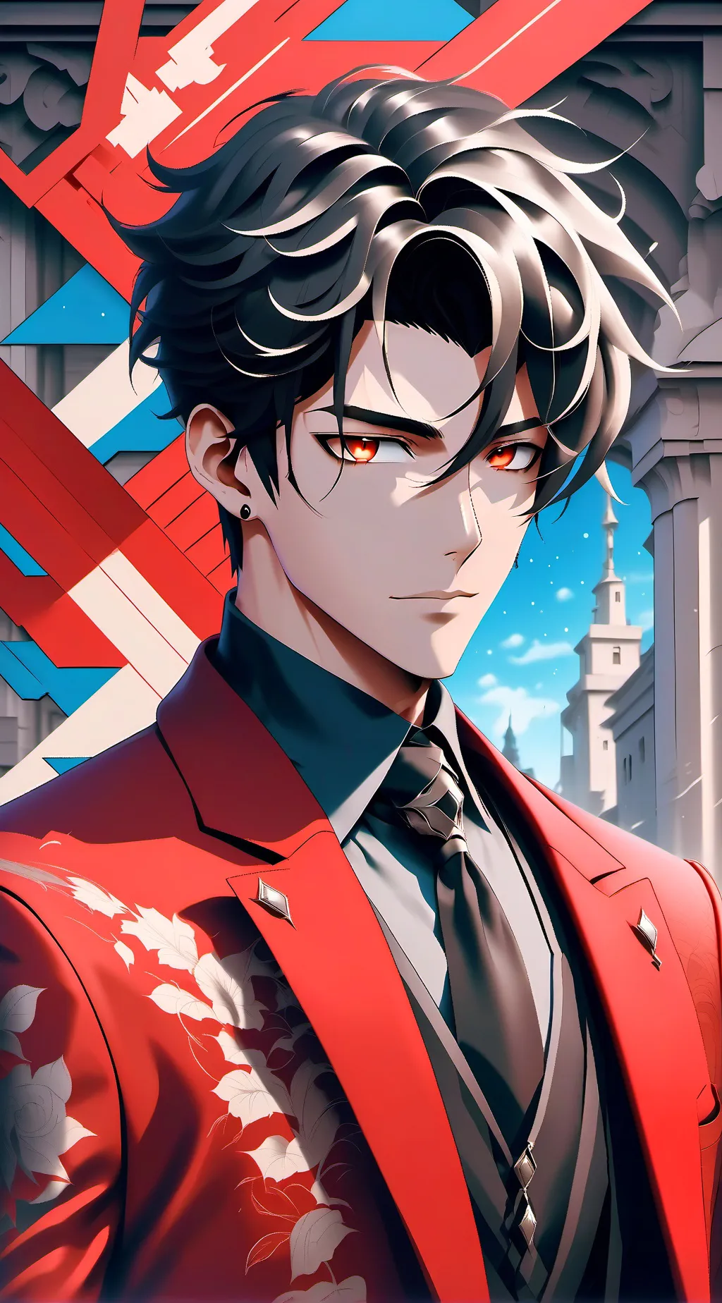 ai character: nolhan🥰 background