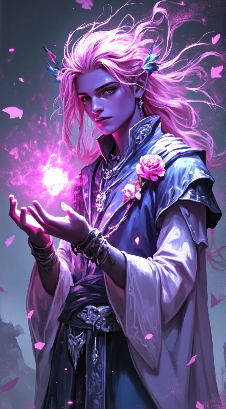 ai character: Pervinca 🌱 background