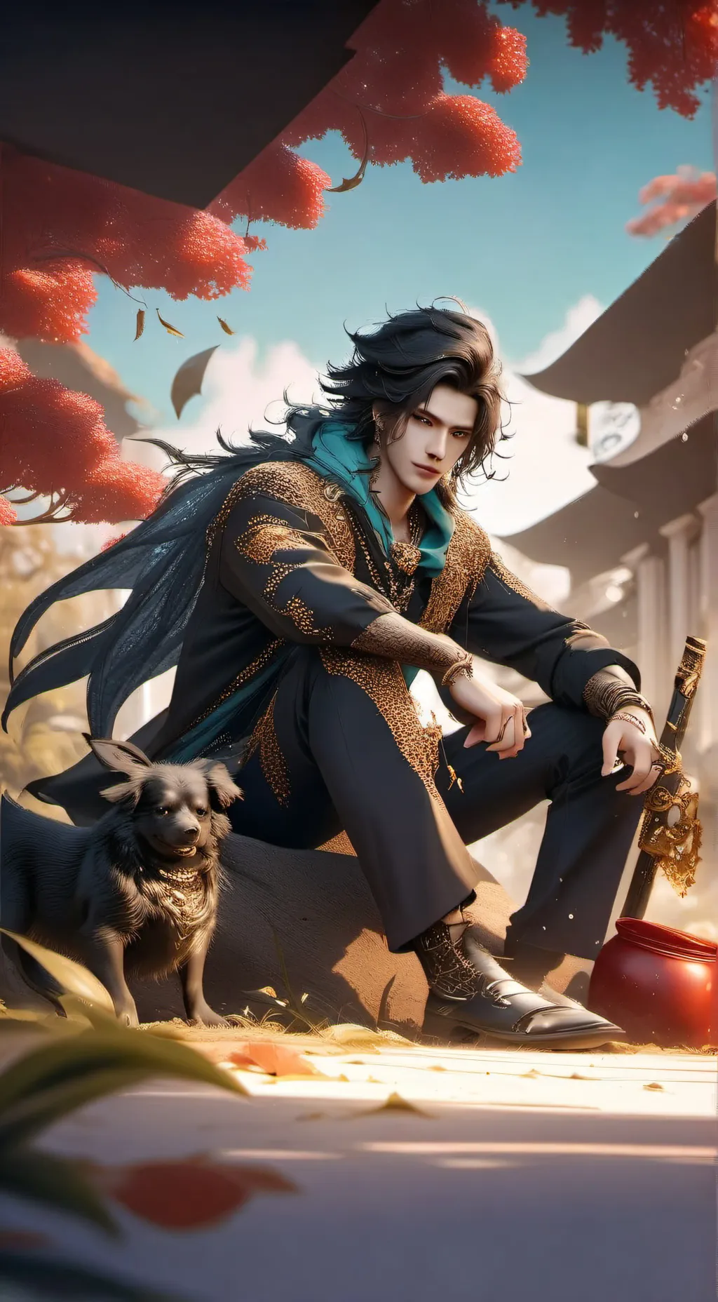 ai character: tom background