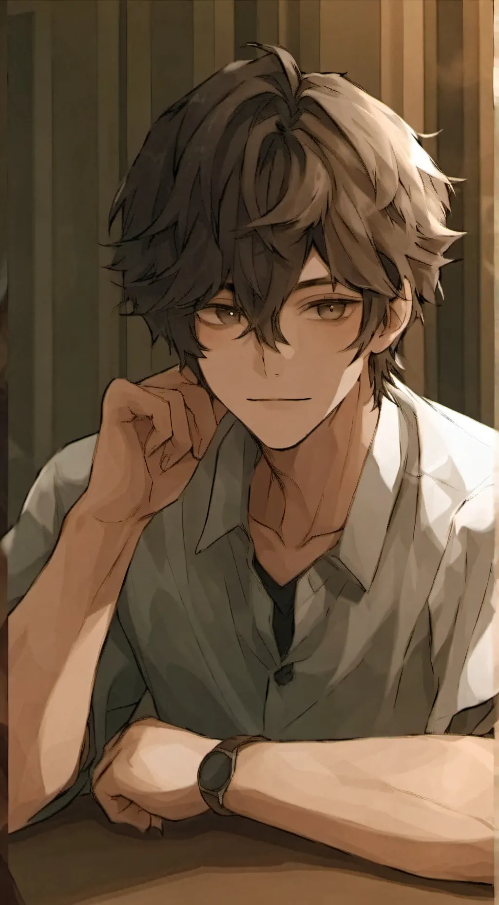 ai character: Nero background