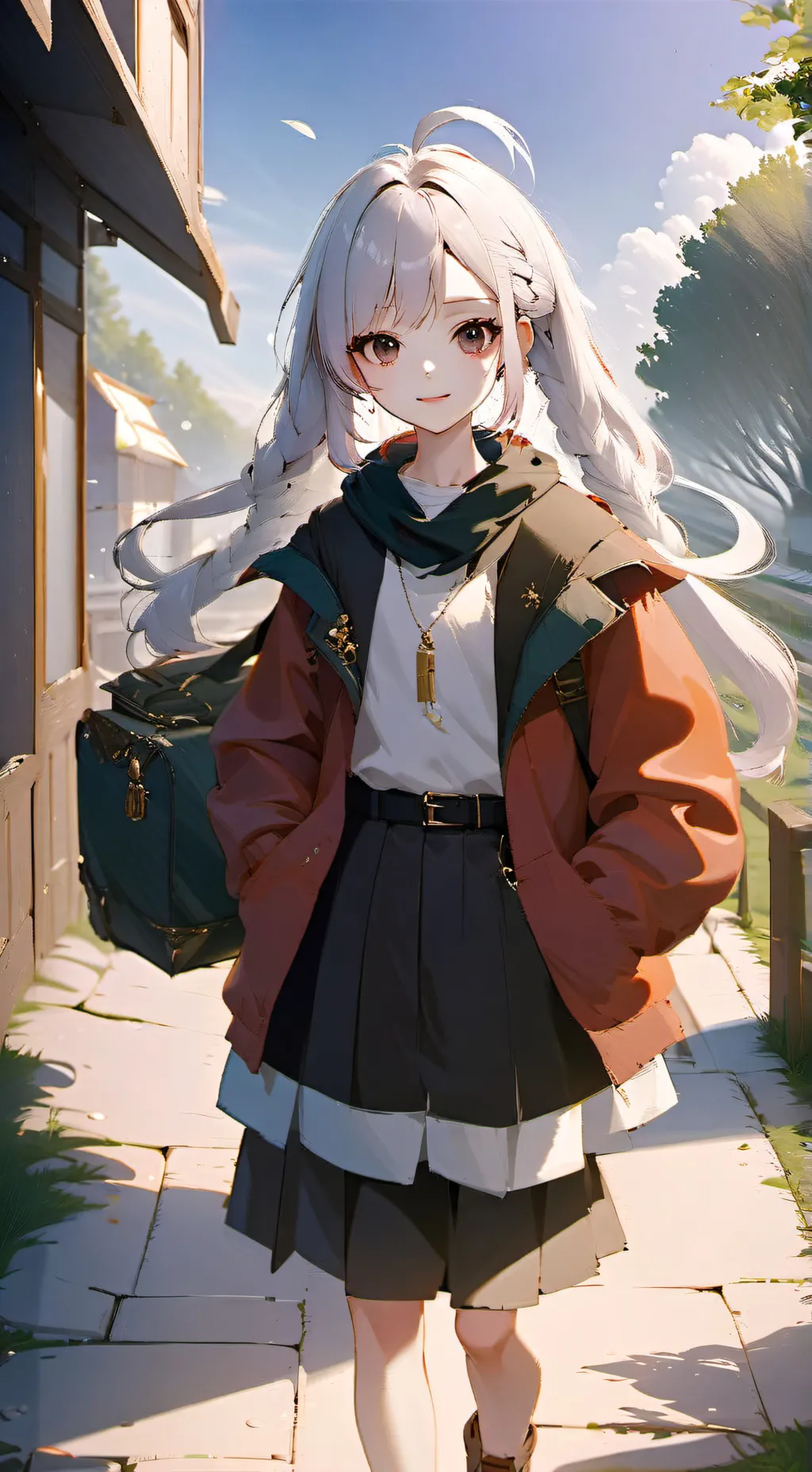 ai character: aymey background