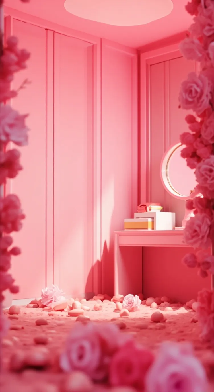 ai character: Girl test 💅🏻 background