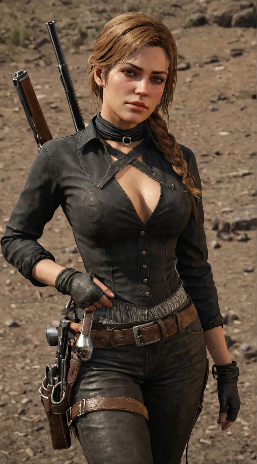 ai character: Sadie Adler background