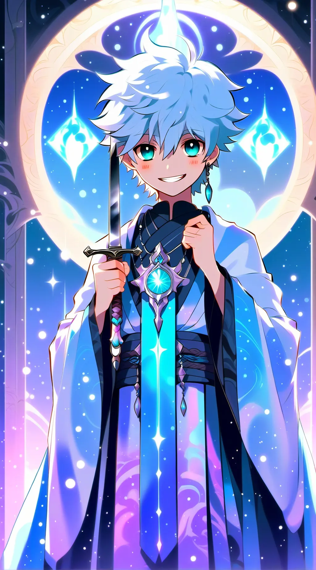 ai character: rodriguh X skouly background