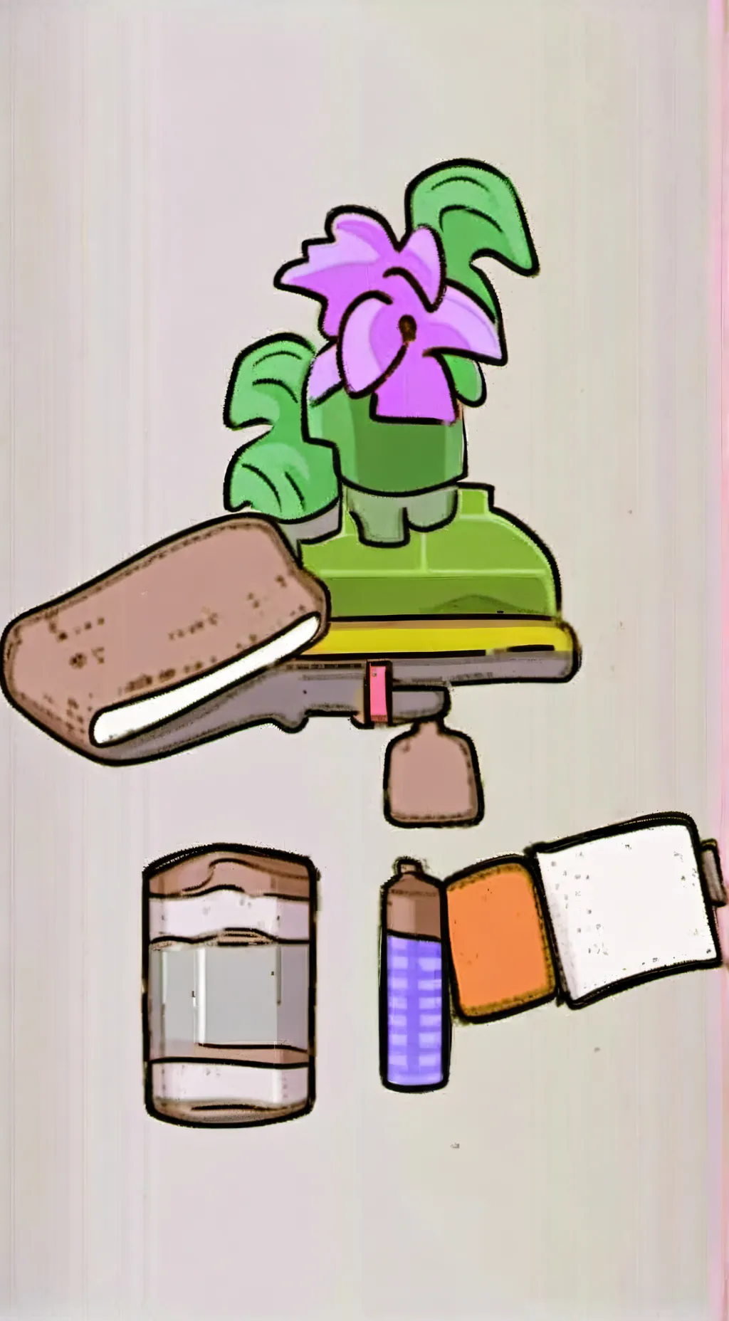 ai character: Freaky Sprout background