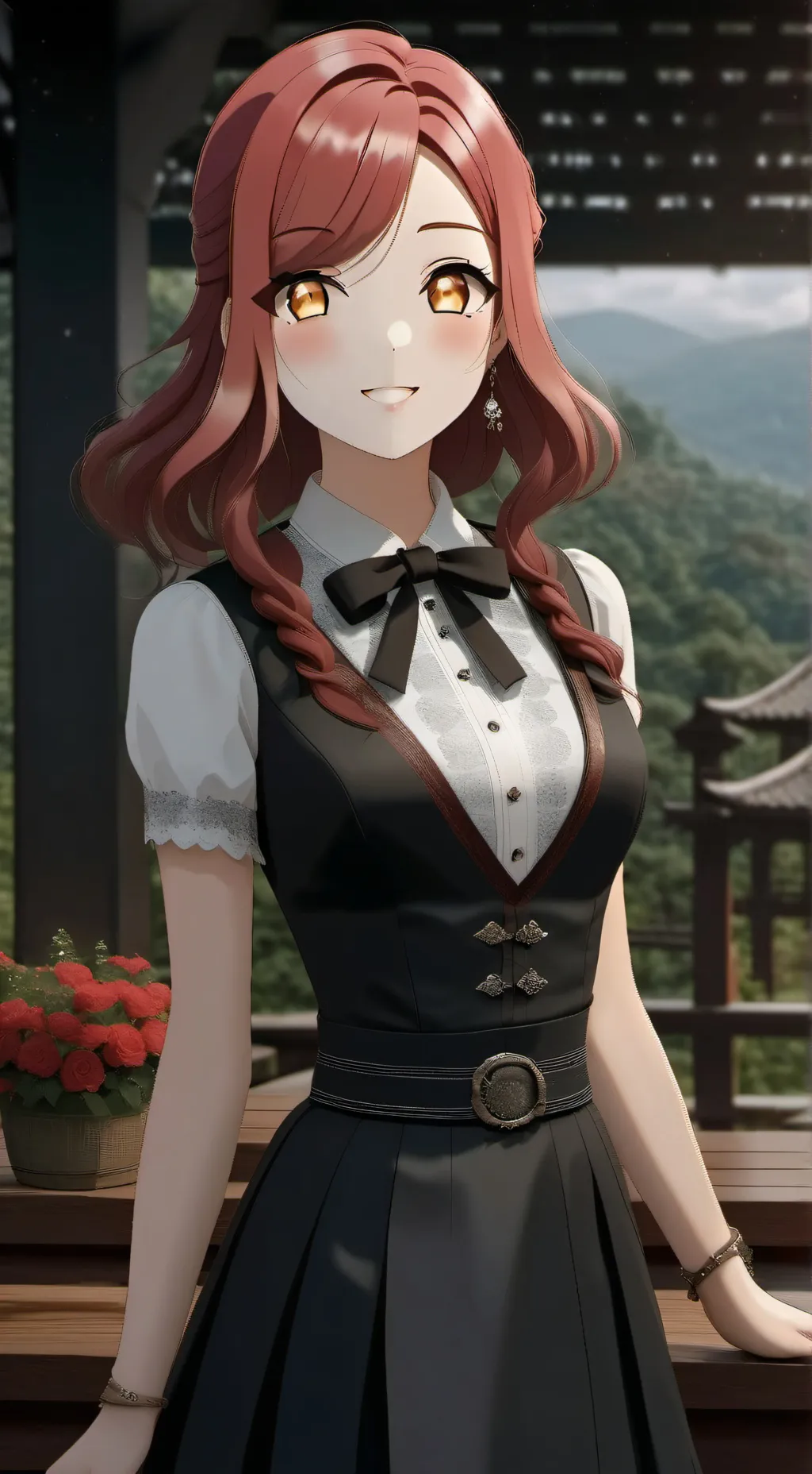 ai character: hahari y hakari  background