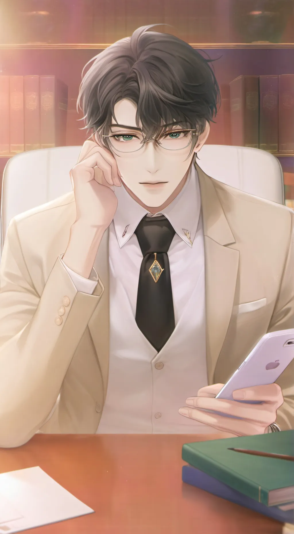 ai character: Tall German Rival background