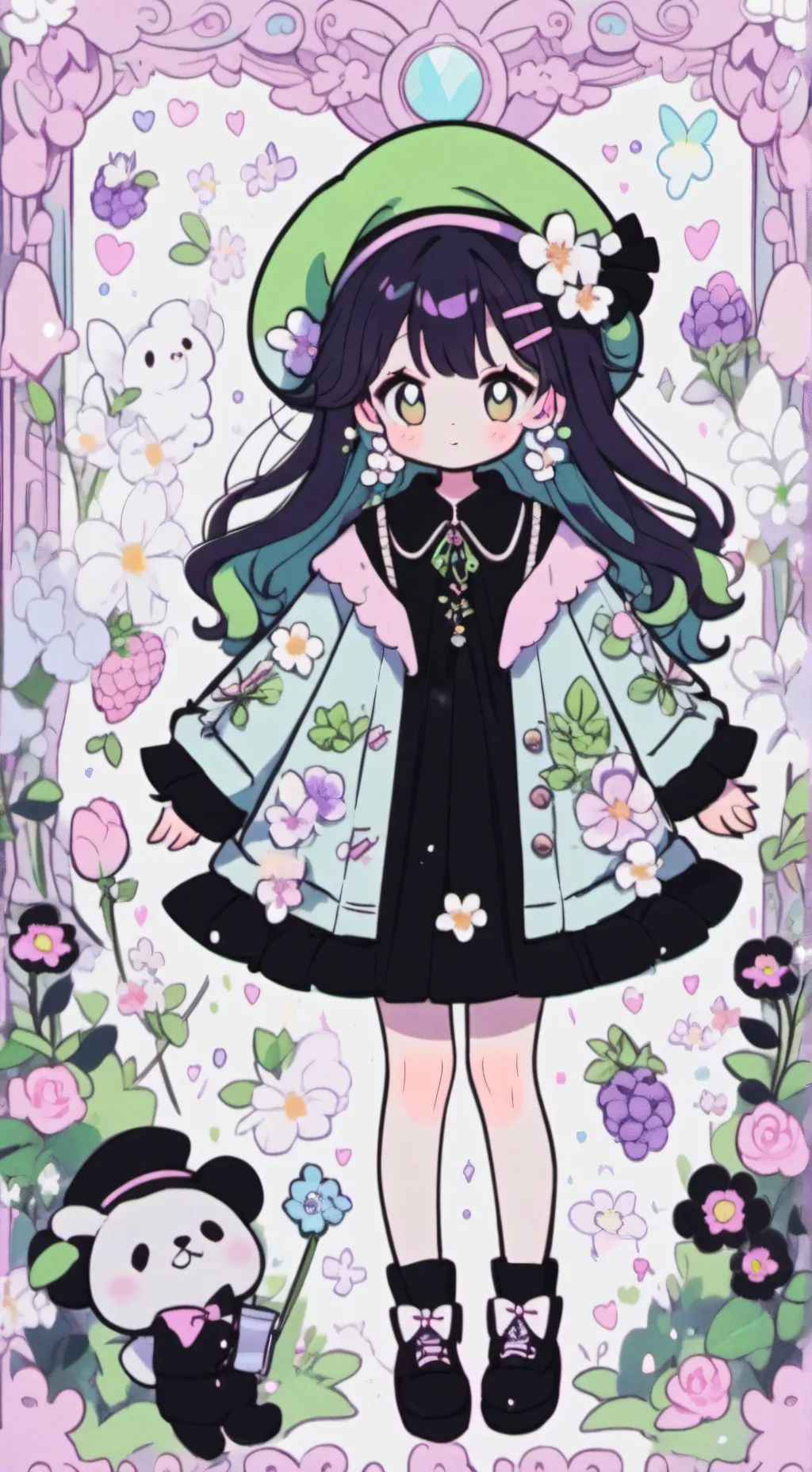 ai character: моня background