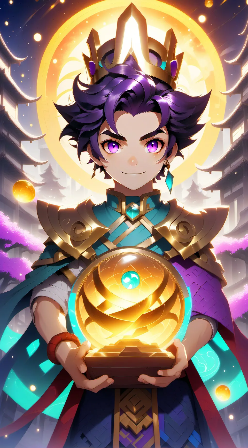 ai character: Techno blade😢😭😥 background