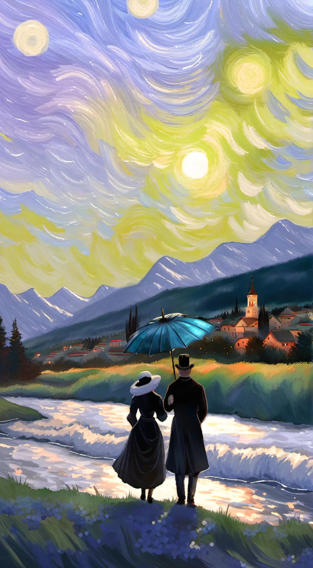 ai character: HH P2! x background