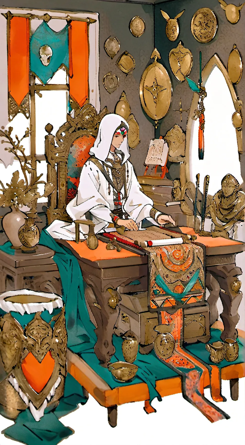 ai character: eye pods song background