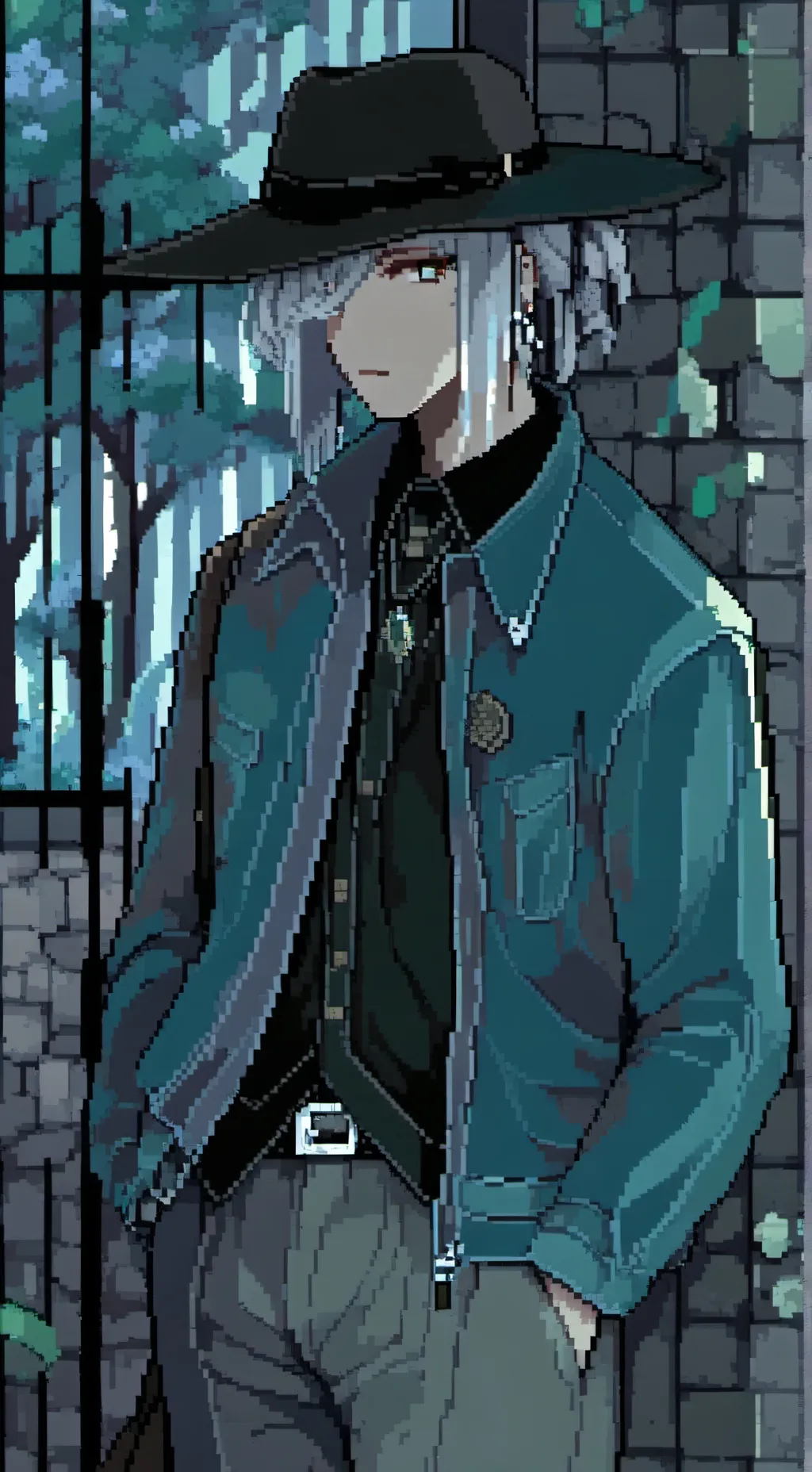 ai character: ☄️~Aaron~🌌 background