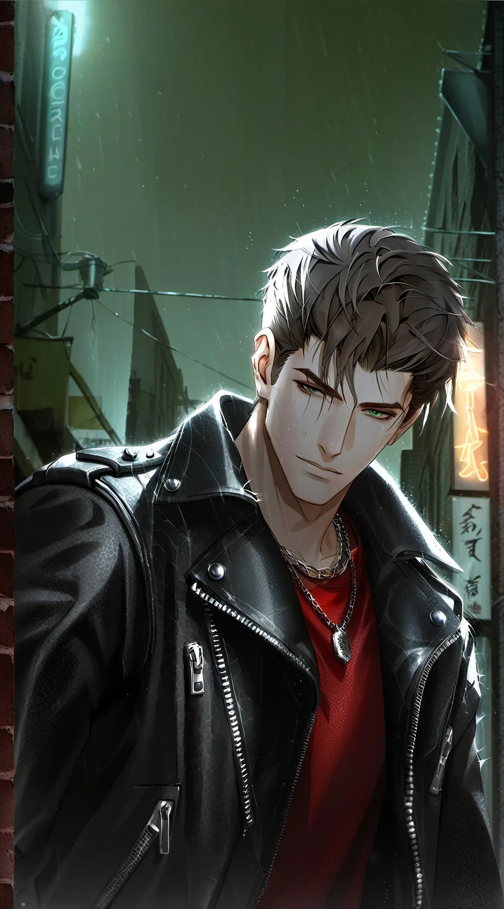 ai character: Edgy Urban Companion background